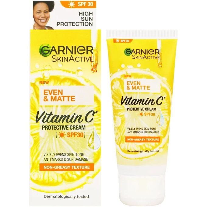 Garnier Even & Matte Vitamin C Protection Cream SPF30